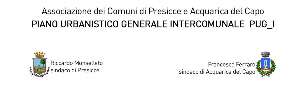 P.U.G. Intercomunele  Presicce - Acquarica del Capo